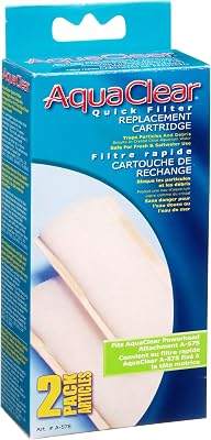 AquaClear Quick Filter Refill Cartridge for AquaClear Quick Filter Powerhead Attachment A578 - 2-Pack