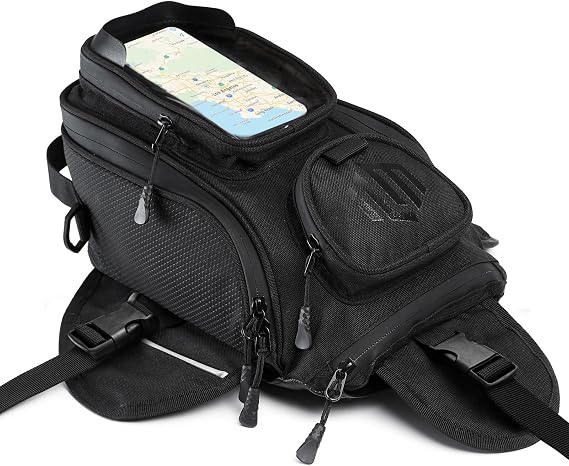 ILM Motorcycle Tank Bag Magnetic Waterproof Touch Screen Phone Pouch BT01