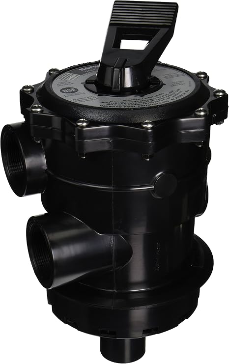 Hayward SP071621 VariFlo Top-Mount Control Value, Black