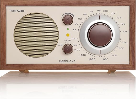 Tivoli Audio Classic Model One Radio FM/AM Radio (Walnut)