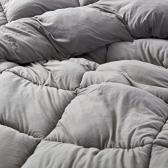 Summertime - Coma Inducer Oversized Queen Comforter - Black & Gray