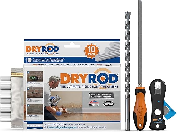 Damp Proofing Rods Rising Damp Treatment (Kit)