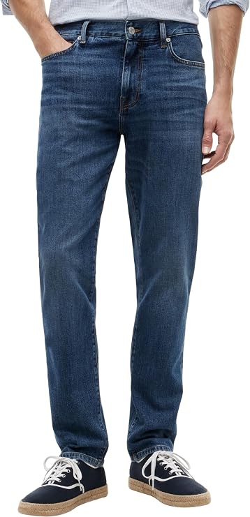 Tommy Hilfiger Men's Denton Smoke Blue Mw0mw44346 Straight