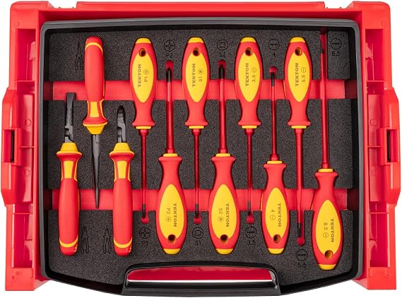 TEKTON Insulated Drivers and Pliers Set, 11-Piece | OLB94901