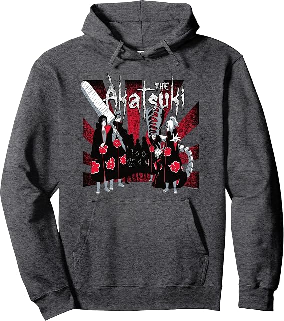 Naruto Shippuden The Akatsuki Pullover Hoodie