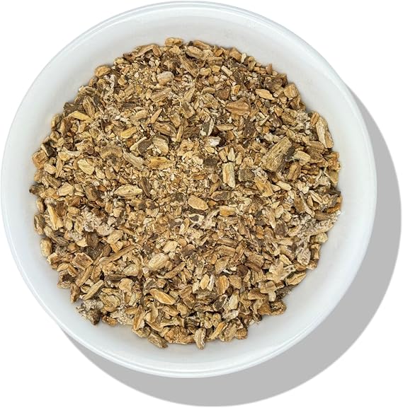Evergreen Herbs Burdock Root Cut & Sifted - 8 oz. (227 Grams) - Arctium lappa - Wildcrafted Burdock Root - Resealable Bag to Ensure Freshness