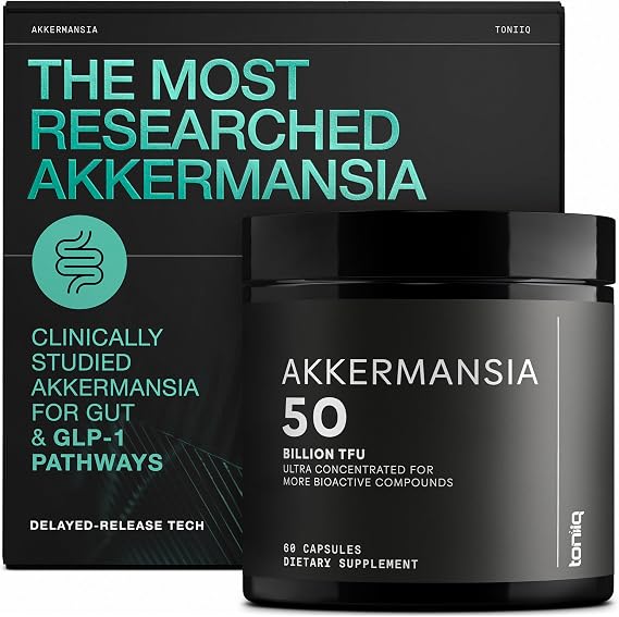 Toniiq Akkermansia Probiotic 50 Billion TFU