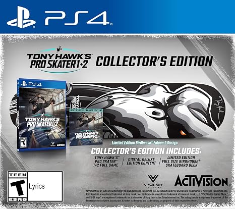 Tony Hawk's Pro Skater 1 + 2 - Collector's Edition - PlayStation 4