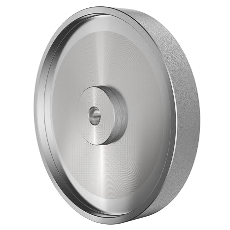 CBN Grinding Wheel, 8 Inch Dia x 1 Inch Wide x 5/8 Inch Bore for Sharpening Woodturning Tools, High Speed Steel Tools, Bench Grinders (8 Inch,180 Grit)