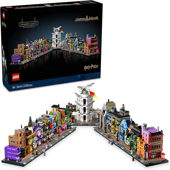 LEGO 76444 Harry Potter Diagon Alley (TM) Wizard Shop Toy Birthday Present Block Mother's Day Father's Day Men Women