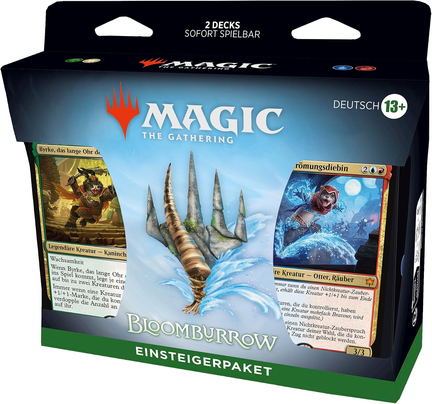 Magic: The Gathering Bloomburrow Starter Pack Learn Magic with 2 Bloomburrow Decks Trading Card Game for Two Players from 13
