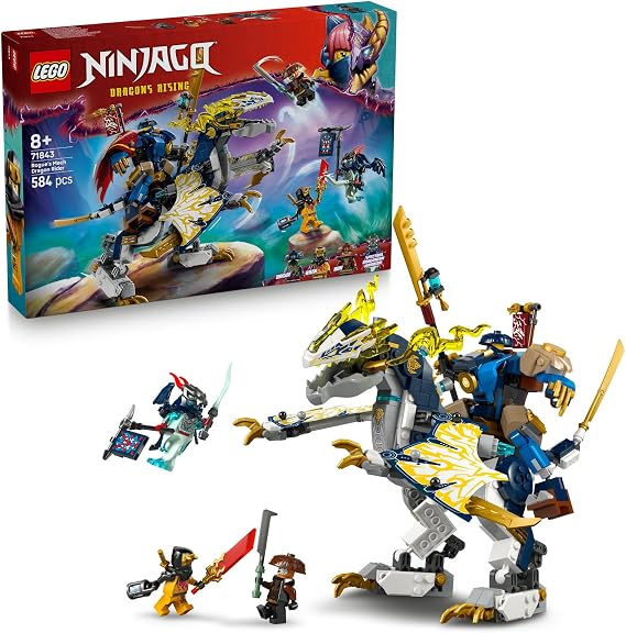 LEGO NINJAGO Rogue’un Robot Ejderha Binicisi 71843