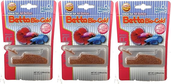 Hikari Betta Bio-Gold Baby Pellets Fish Food Bonus Pack 3 Pack