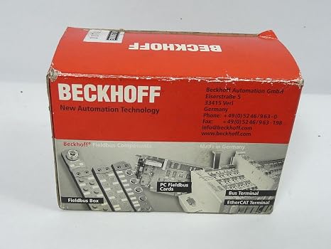 BECKHOFF BK5250 (255 with K-Bus Extension), 24 VDC, Analog Peripheral Signals 256 I/O, Bus Coupler, DEVICENET Compact, Digital Peripheral Signals 1020 I/O, for UP to 64 Bus TERMINALS, IP20