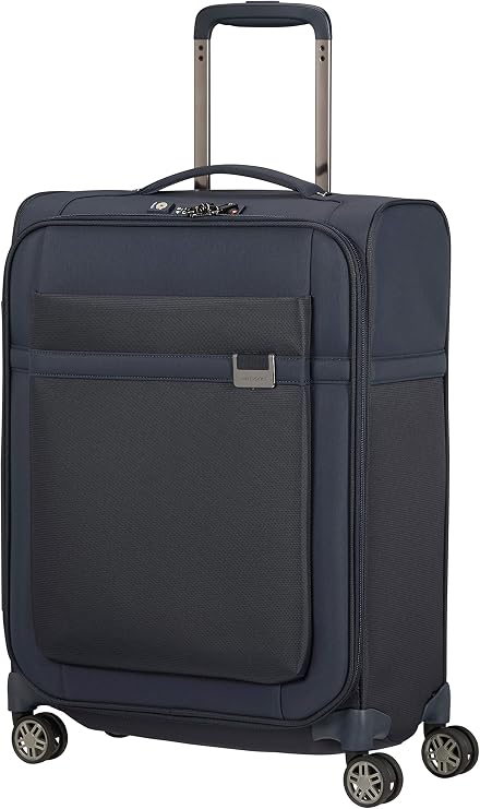Samsonite Airea - Spinner S, Hand Luggage, 55 cm, 41 l, Blue (Dark Blue)