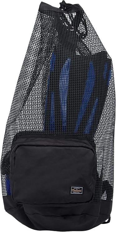 PACMAXI Scuba Diving Bag, Oversized Mesh Scuba Diving Backpack for Snorkeling Gear & Equipment, Holds Mask, Fins, Snorkel