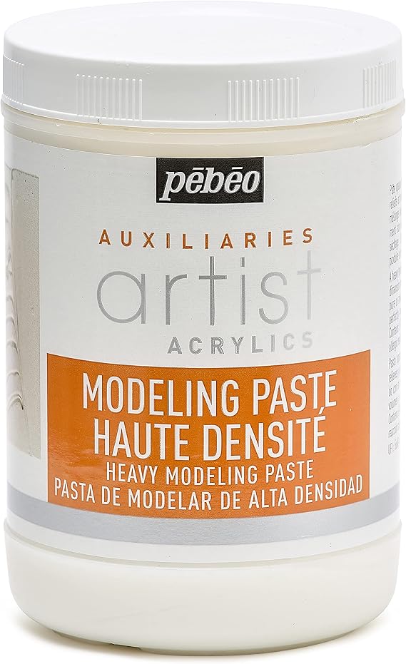 Artist Acrylics Auxiliaries Heavy Modeling Paste, 1-Liter