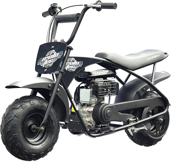 MotoTec 105cc 3.5HP Gas Powered Mini Bike, Black, (MT-MiniBike-105cc_Black)