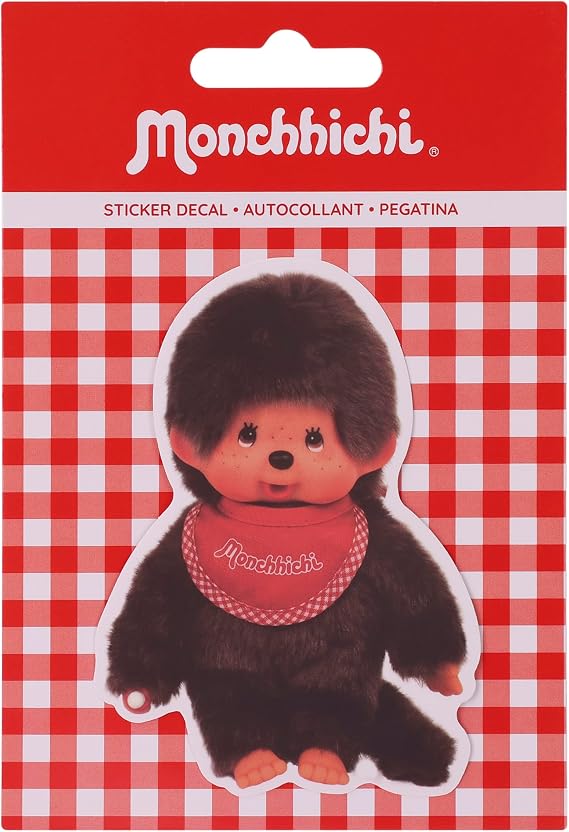 Monchhichi Boy Photo Sticker Decal