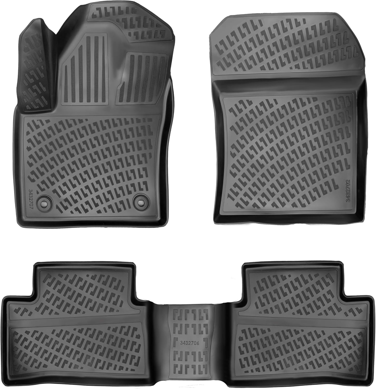 Rizline Toyota C-HR Compatible 3D Pool Mat After 2023