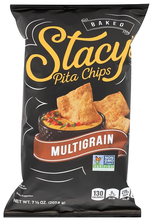 Stacy's Snacks, Chips Pita Multigrain, 7.33 Ounce