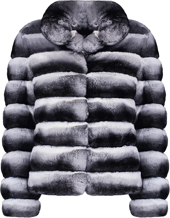 Horizontal Chinchilla Jacket