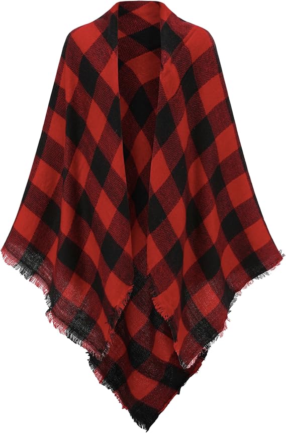 Women's Scarves Wraps Warm Blanket Scarf Shawl Winter Plaid Scarfs for Women