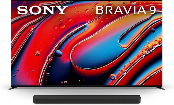 Sony 65 Inch Mini LED QLED 4K Ultra HD TV BRAVIA 9 Smart Google TV with Dolby Vision HDR and Exclusive Features for PlayStation 5 (K-65XR90), 2024