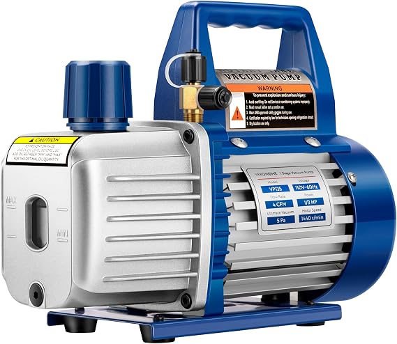 VIVOHOME 4 CFM Single Stage Rotary Vane Air Vacuum Pump