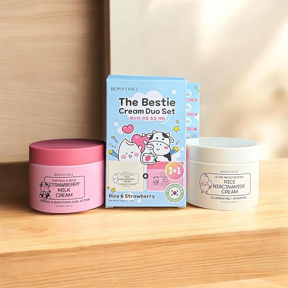 BONNYHILL The Bestie Face Cream Duo Set, 2 x 3.38 fl oz