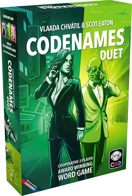 CGE Codenames: Duet Board Game (2nd Edition)