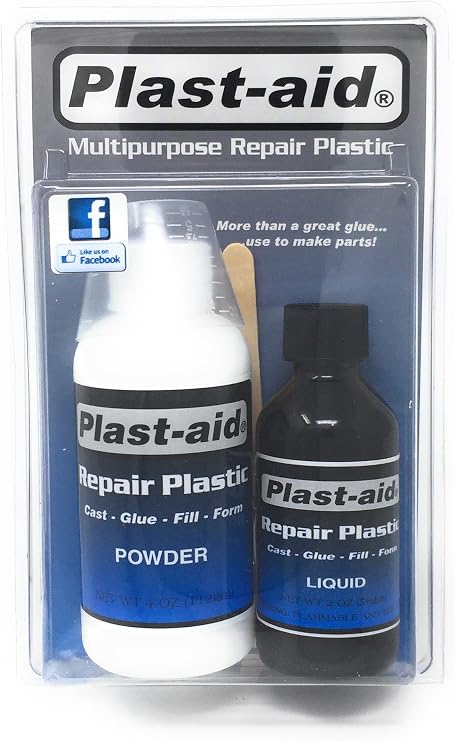 Plast-aid Multipurpose Repair Plastic - 6 oz Kit