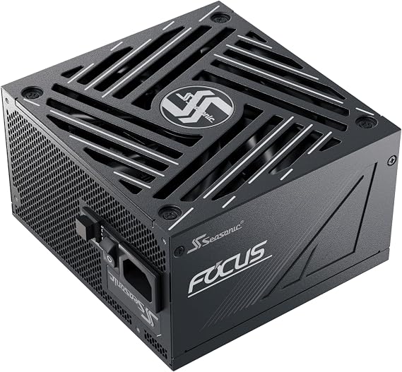 Seasonic Focus GX-850-850W - 80+ Gold - ATX 3.0 & PCIe 5.0 Ready - Fully Modular - Premium Japanese Capacitors - Nvidia RTX 40/50 & AMD GPU Compatible