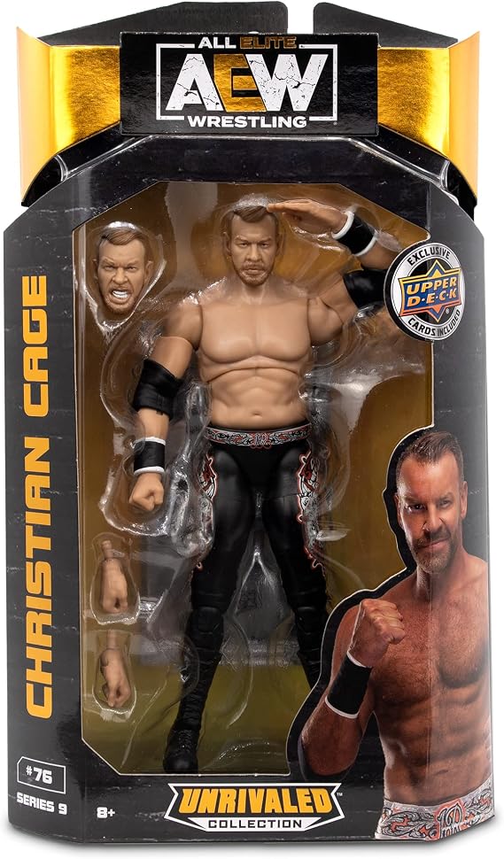 All Elite Wrestling - 6-Inch Christian Cage Figure AEW Unrivaled Collection Series 9 (AEW Figure- Style 3)