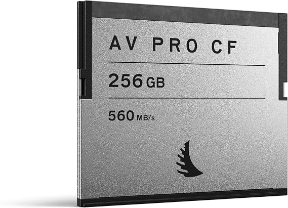 Angelbird AV PRO CF 256 GB - CFast 2.0 Memory Card - for Cinematography and Continuous Mode Photography - up to 12K RAW | Sustained 480MB per S Write, Up to 12K Raw, Durable, Water, Shock,