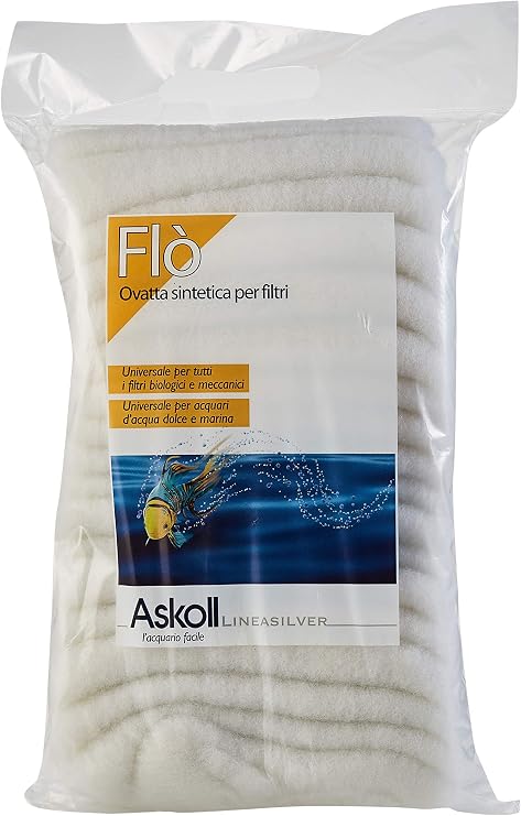 Askoll 280191 Synthetic Filter Wadding, 250 ml