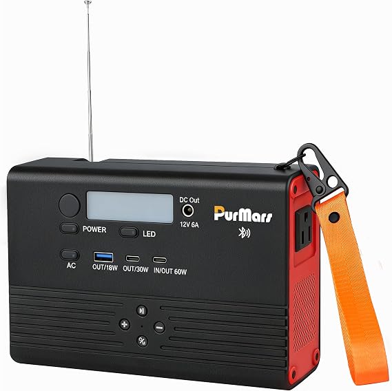 Portable Power Station, 28800mAh/100W Mobile Power Bank