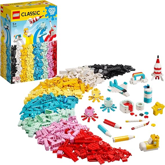 LEGO Classic 11032, Creative Color Fun 1500 Colorful Bricks