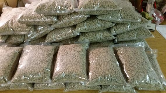 Unroasted Green Coffee Beans 100% Arabica - Washed - single farm origin (5 Lb)