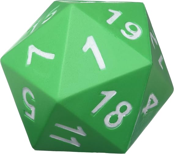 Learning AdvantageTM Jumbo 20-Sided Foam Die