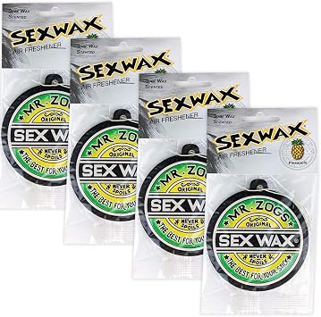 Sex Wax Air Freshener Multi Pack (Pineapple 4 Pack)