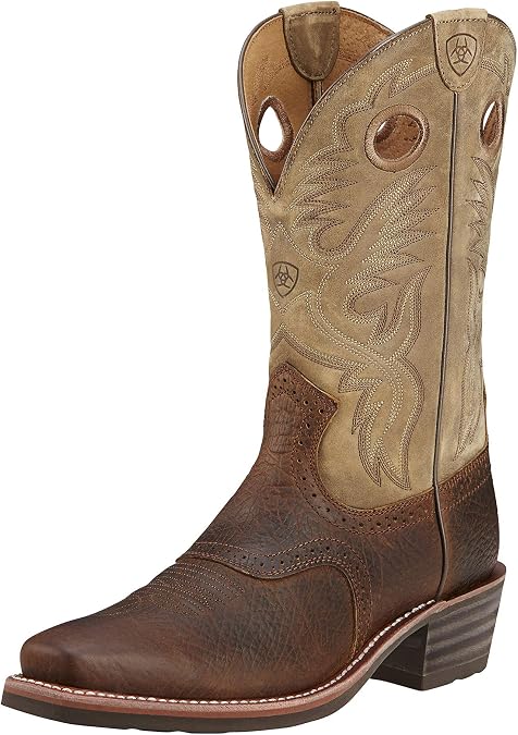 Ariat Men's Heritage Roughstock Square Toe Cowboy Boot