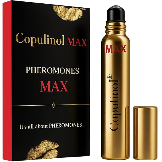 Pherolec Global COPULINOL MAX 100% Pheromone for Women Strength Pheromones Perfumes for Women Cologne Essential Oil Long-lasting Infused Scent Travel Perfume For Her Fragrances 0.27 Fl. Oz Roll On