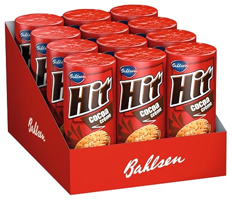 Bahlsen Hit Cocoa Crème Double Biscuits with Cocoa Cream 12 x 134 g