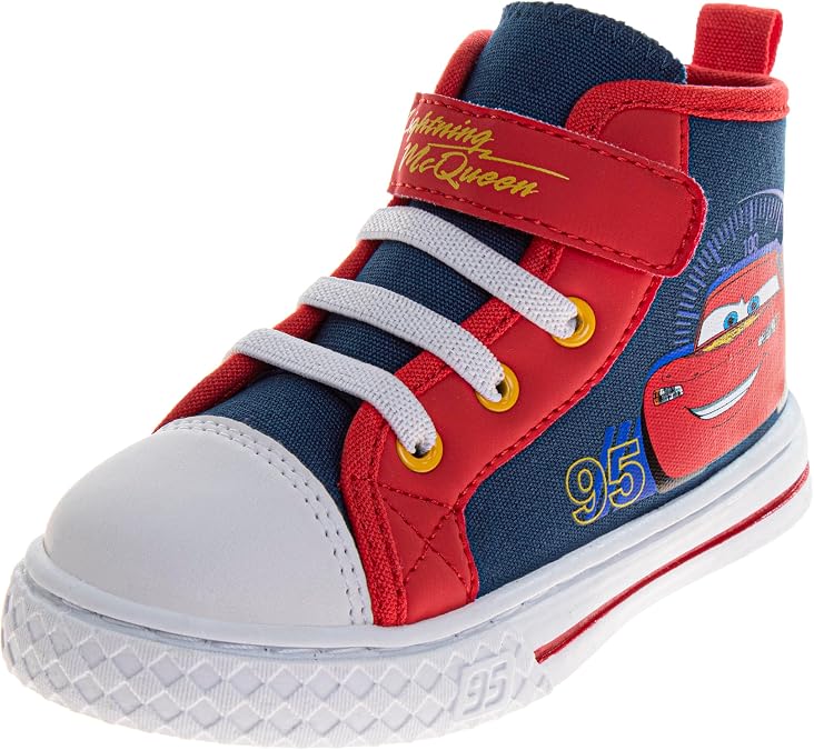 Monster Jam Cars High Top Shoes for Boys Monster Truck Sneakers
