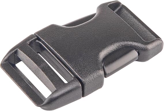 National Molding 25-1 Inch Duraflex Stealth Plastic Buckles
