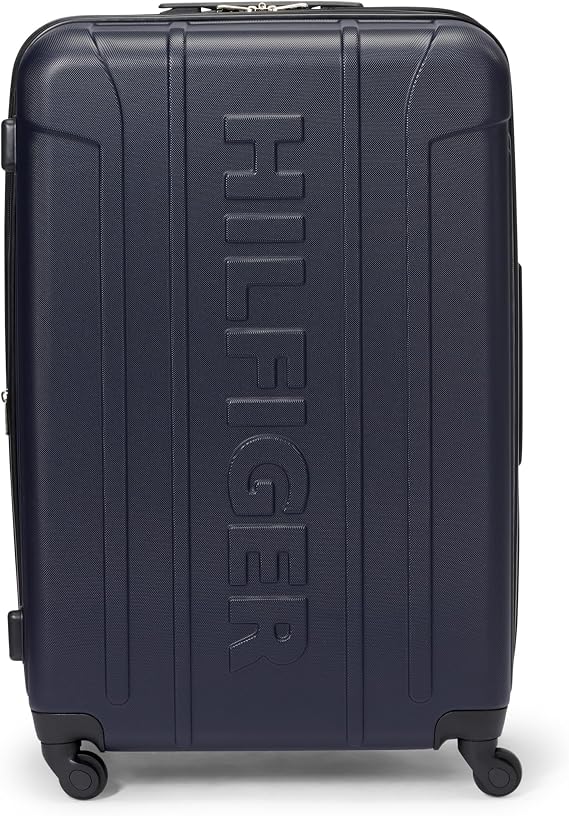 Tommy Hilfiger Unisex Luggage Check In,Navy,large