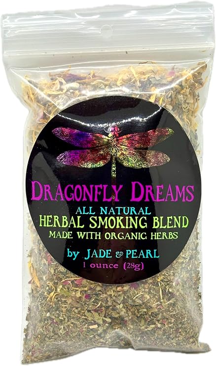 Dragonfly Dreams Herbal Smoking Blend- 1 oz. resealable Bag