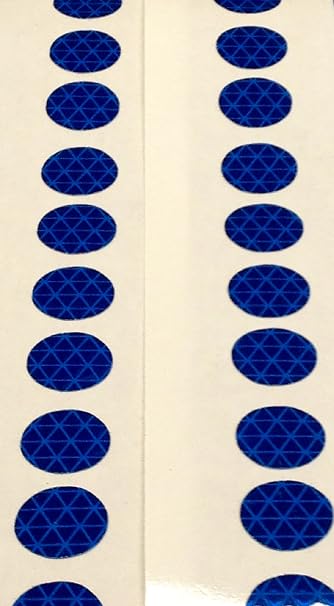 Cole Safety Products Blue Reflective High Intensity V92 .75, 50-dots