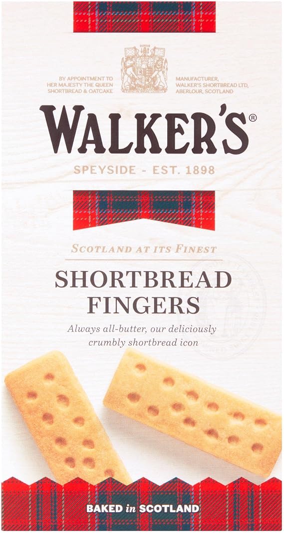 2 x Shortbread Biscuits Fingers x10 160g "Deliciousness that brings a smile" For All Occasions